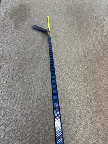 Senior All Black Left Hand Hockey Stick P92 75 Flex (New)