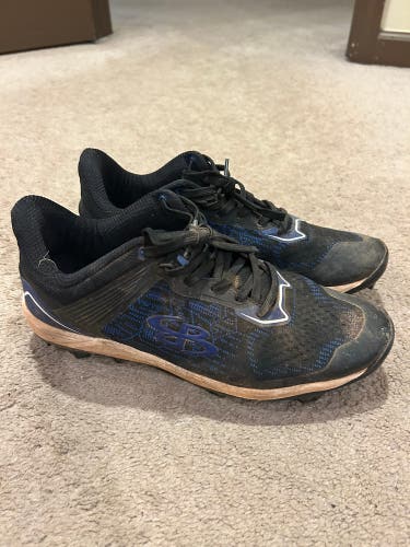 Blue Men's Size M 8.5 (W 9.5) Boombah Low Top Molded Cleats (Used)