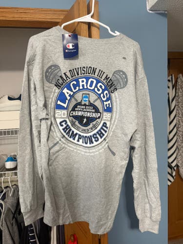 Gray Large Men's Champion Shirt (New)
