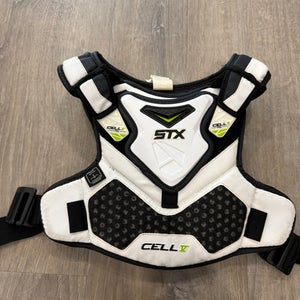 Medium Youth STX Cell V Shoulder Pads (Used)
