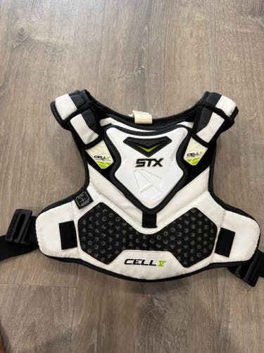 Medium Youth STX Cell V Shoulder Pads (Used)