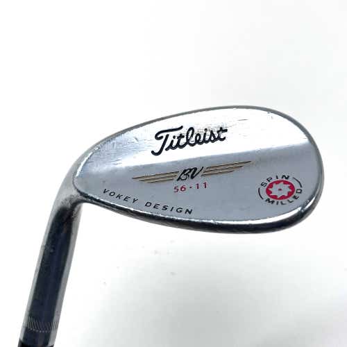 LEFTY Titleist Vokey Spin Milled Chrome 2009 Sand Wedge SW 56* 11 LH