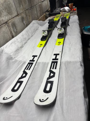 HEAD WC Rebels i.GS RD 166 cm Racing Skis Max Din 10 (Used)