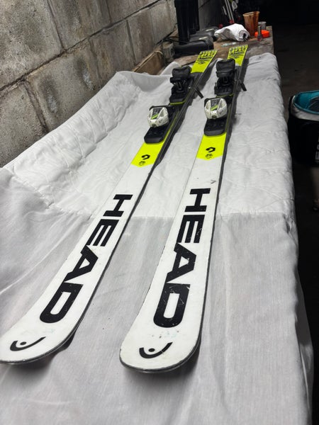HEAD WC Rebels i.GS RD 166 cm Racing Skis Max Din 10 (Used)