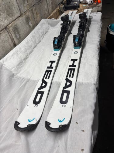 HEAD WC Rebels e.SL 146 cm Racing Skis Max Din 11 (Used)