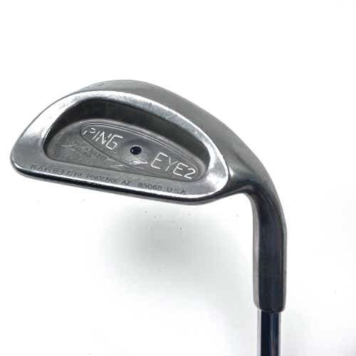 Ping Eye 2 Sand Wedge SW Black Dot Apollo Platinum Regular Steel Mens RH