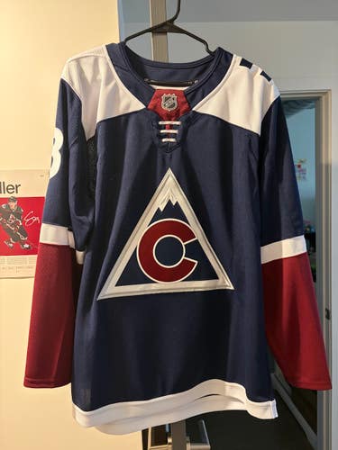 Men's Colorado Avalanche Cale Makar Jersey (Used) - Fanatics Premium Size 52