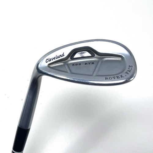 LEFTY Cleveland 588 RTX CB Satin Chrome Sand Wedge SW 56* 14 TT DG LH