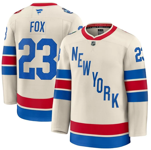 New York Rangers 2026 Winter Classic Adam Fox Fanatics Premium Jersey - Size 52