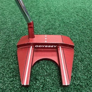 Odyssey OWORKS Red 7S 34" Mallet Right Hand Golf Pride Grip Steel Shaft