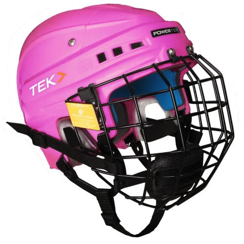 PowerTek v3.0 TEK Ice Hockey Player Helmet with Cage | Junior