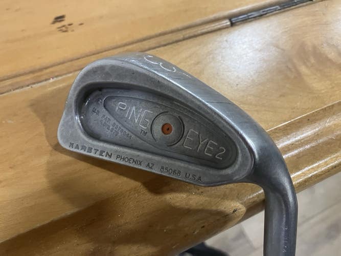 Ping Eye 2 3-Iron, Orange Dot, Stiff, Steel, Right Handed