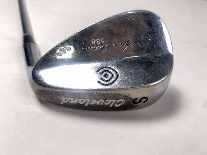 Cleveland 588 Tour Satin Chrome Sand Wedge SW 56* Wedge Steel Mens RH