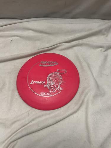 Used Innova DX LEOPARD Disc Golf Driver Red 11490-S000278150