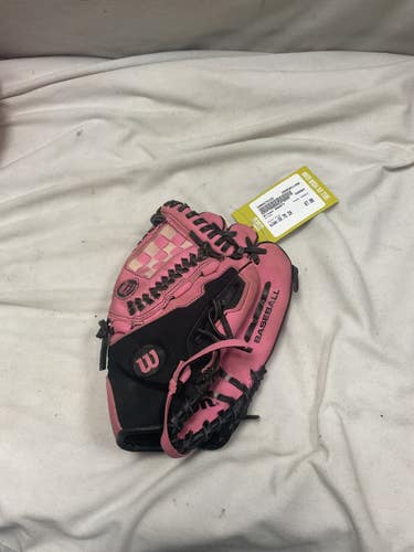 Used Wilson A200TY BB/SB Glove RH Throw Pink 10 3/4" 11490-S000278155