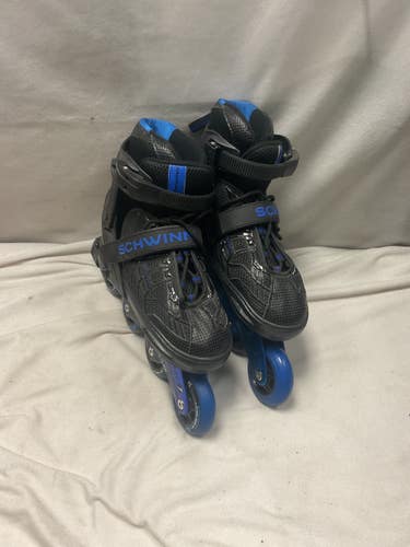 Used Schwinn ABEC 7 Senior Roller Quad Skates Black Senior 7 11490-S000278144
