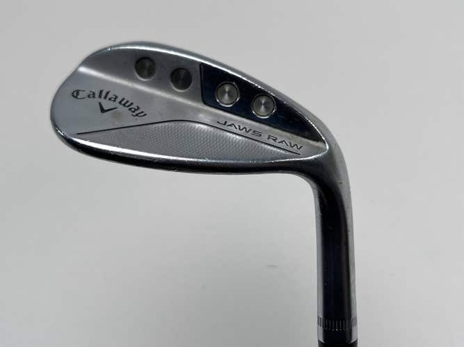 Callaway Jaws Raw Chrome Wedge 58* 8 Bounce Z-Grind Catalyst Graphite Mens RH