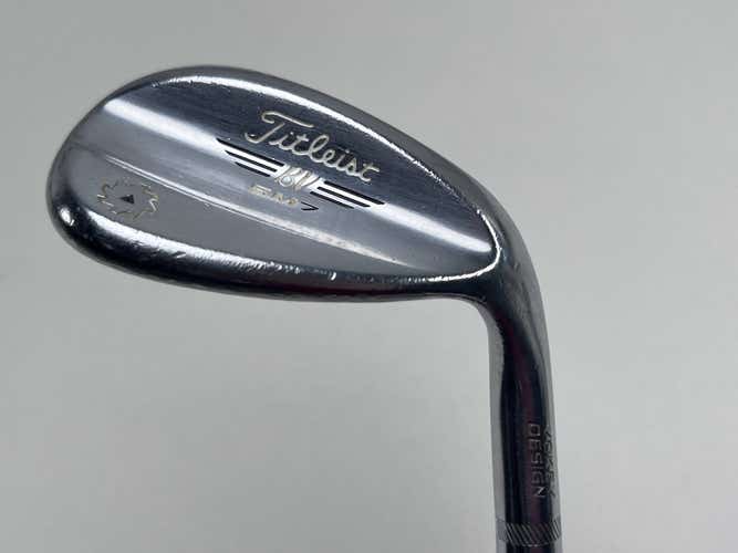 Titleist Vokey SM7 Tour Chrome Wedge 58* 12 Bounce D-Grind AMT Black S300 Stiff