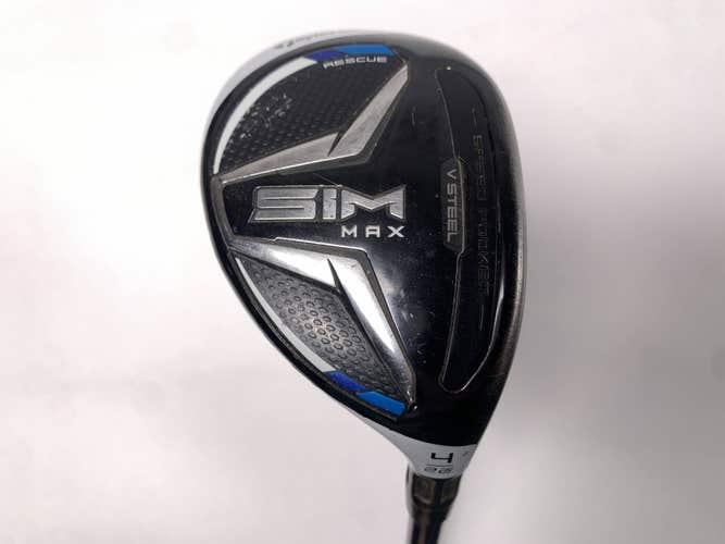 TaylorMade SIM MAX 4 Hybrid 22* Fujikura Ventus Blue 5A Senior Graphite Mens RH