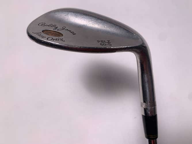 Bobby Jones Jesse Ortiz PELZ Lob Wedge 60* Wedge Steel Mens RH