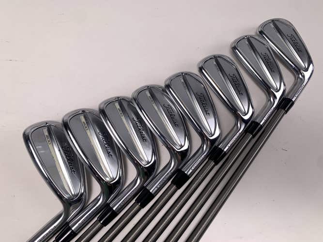 Titleist T200 2023 Iron Set 4-PW+AW AeroTech SteelFiber i95 CW Stiff Graphite RH
