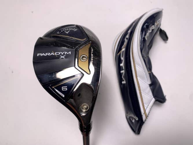 Callaway Paradym X 6 Hybrid 27* Aldila Ascent 40g Ladies Graphite Womens RH HC