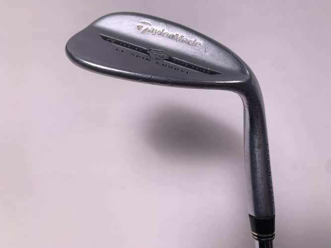 TaylorMade Tour Preferred Satin Chrome EF Wedge 58* 10 Bounce Steel Mens RH