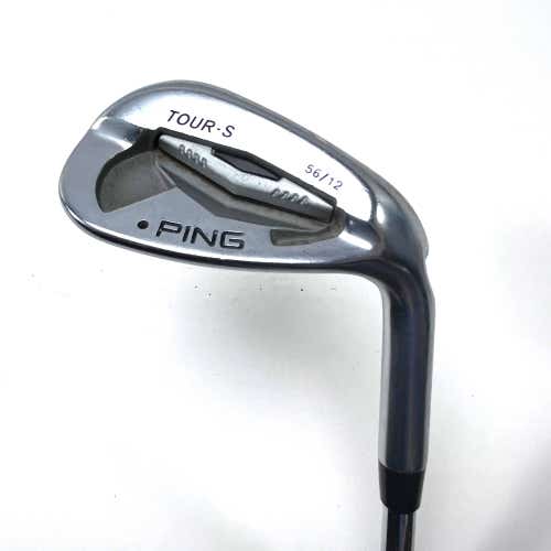 Ping Tour-S Chrome Sand Wedge SW 56* 12 Bounce Black Dot KBS Tour Stiff RH