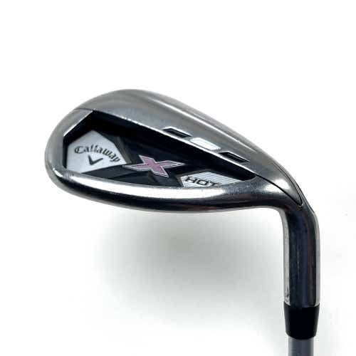 Callaway X Hot Womens 2013 Lob Wedge LW X Hot 50g Ladies Graphite Womens RH