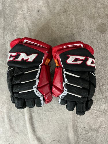 Black Senior CCM JetSpeed FT1 Gloves 13" (Used)