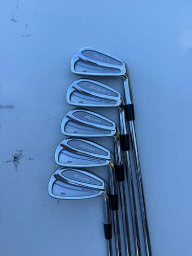 Mizuno MP 58 Iron Set 5-9 Rifle Precision FCM 5.0 Stiff Flex +3/4" NICE