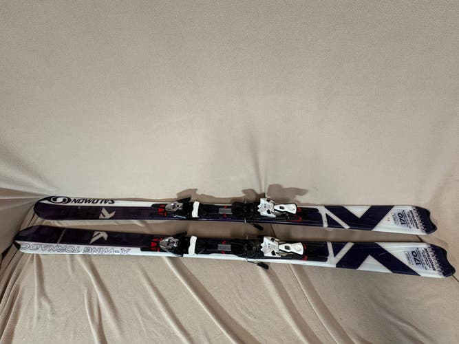 All Mountain 170 cm Salomon Pulsepad Spaceframe Skis With Bindings (Used)