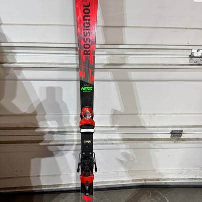 Rossignol FIS SL 157 Race Skis thin (with bindings)