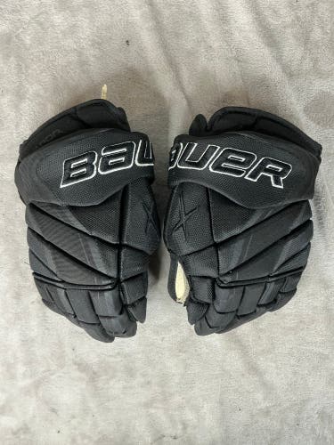 Black Senior Bauer Vapor 1X Lite Gloves 13" (Used)