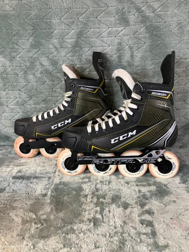 Senior CCM Tacks 9060R Inline Skates Regular Width Size 9.5 (Used)