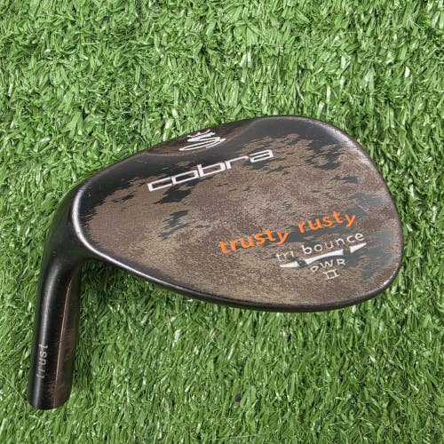 Cobra Trusty Rusty Tri-Bounce PWR II 51 Wedge Left Handed Head Only LH