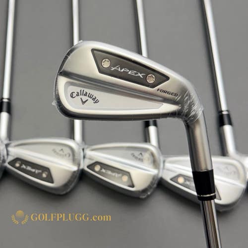 New- Callaway Apex Ai300 Iron Set 4-PW / Dynamic Gold Mid Steel, Regular (473)