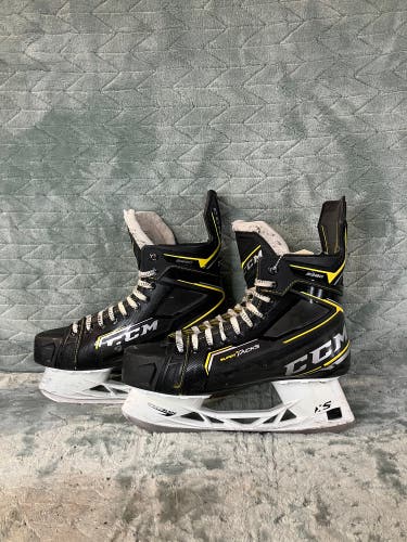 Senior CCM Super Tacks 9380 Hockey Skates Regular Width 8.5 (Used)