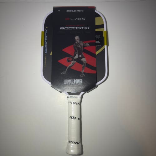 Selkirk LABS Project Boomstik Regal Elongated 16mm Pickleball Paddle Power NEW