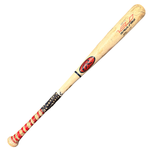 Used Rawlings VELO BB/SB Wood Bat 28" 10299-S000311374