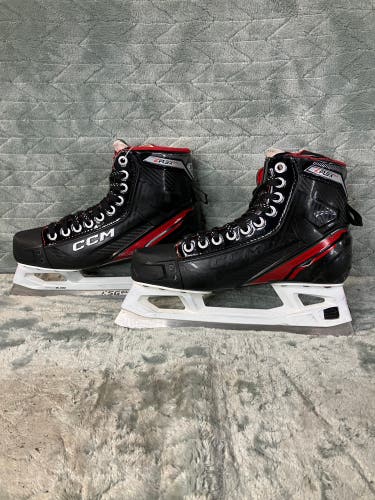 Senior CCM EFlex 6.5 Hockey Goalie Skates Regular Width 7 (Used)