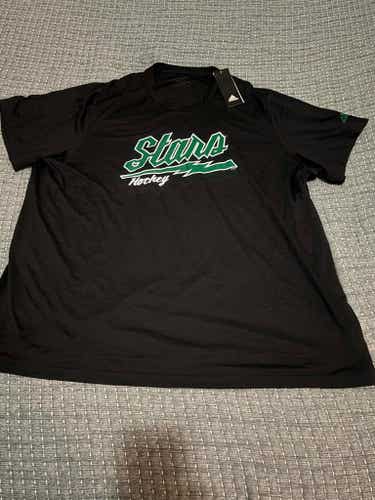 Adidas Dallas Stars NHL Short Sleeve Shirt, Size Adult 3XL