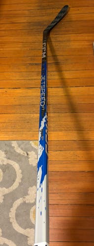 Senior Blue CCM JetSpeed FT9 Pro Right Handed Hockey Stick P29 75 Flex Tactile Grip (New)