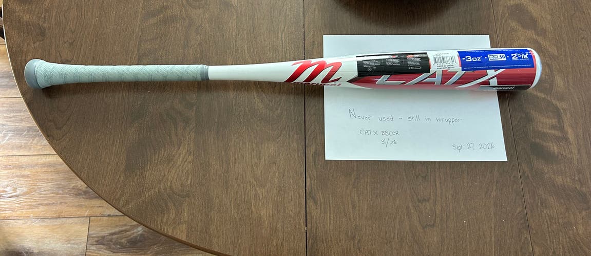 Marucci CATX Alloy BBCOR Certified Bat (-3) 28 oz 31" (New)