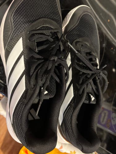 Black Men's Size M 11.0 (W 12.0) Adult Adidas Shoes (Used) - Like New