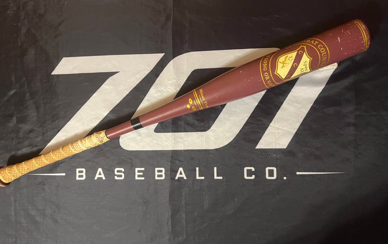 2025 Combat Country Club Members Only Maroon MFG Spec A1 Alloy BBCOR 33/30