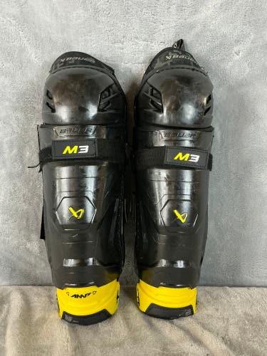 Junior Bauer Supreme M3 Shin Pads 12" (Used)