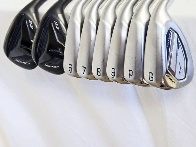 Mizuno JPX 925 Hot Metal HL Iron Set 4/5H, 6-PW+GW (Recoil Dart ESX Senior)