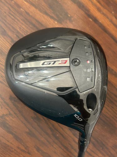 Men's Titleist Gt3 Right Handed Driver Regular Flex 10 Loft Graphite Shaft 46" (Used)