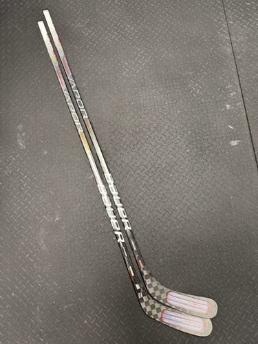 2 Pack Bauer Vapor Hyperlite Senior Left Hand P92 87 Flex Hockey Stick
